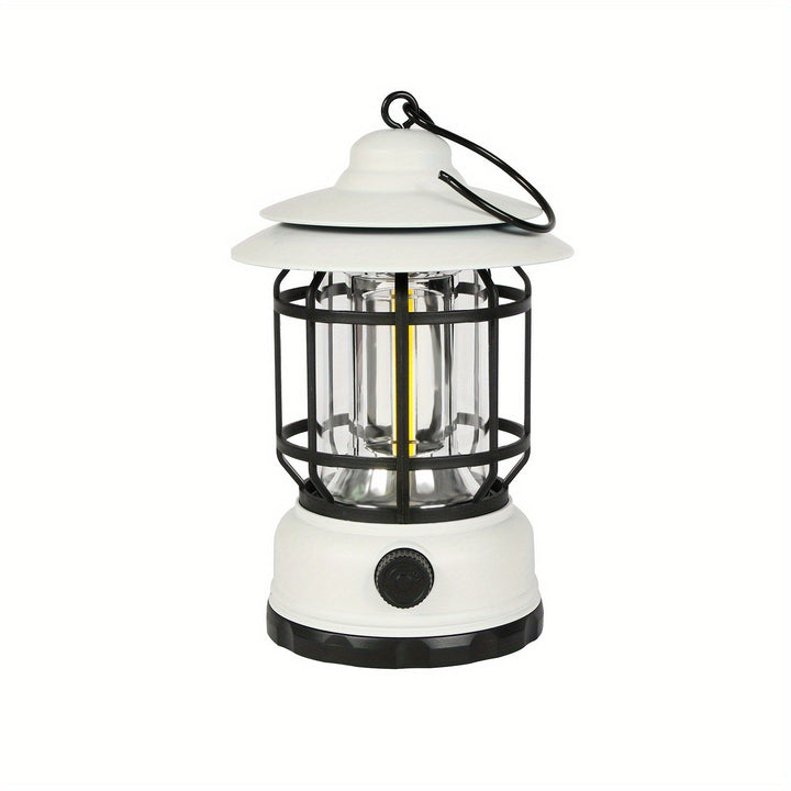 RetroGlow Lamp – Dimmable Rechargeable LED Outdoor Lighting | Stornfield