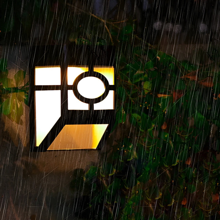 Solar LED Wall Light – Energy Saving and Weatherproof | 2-Pack for Outdoor Use | Stornfield