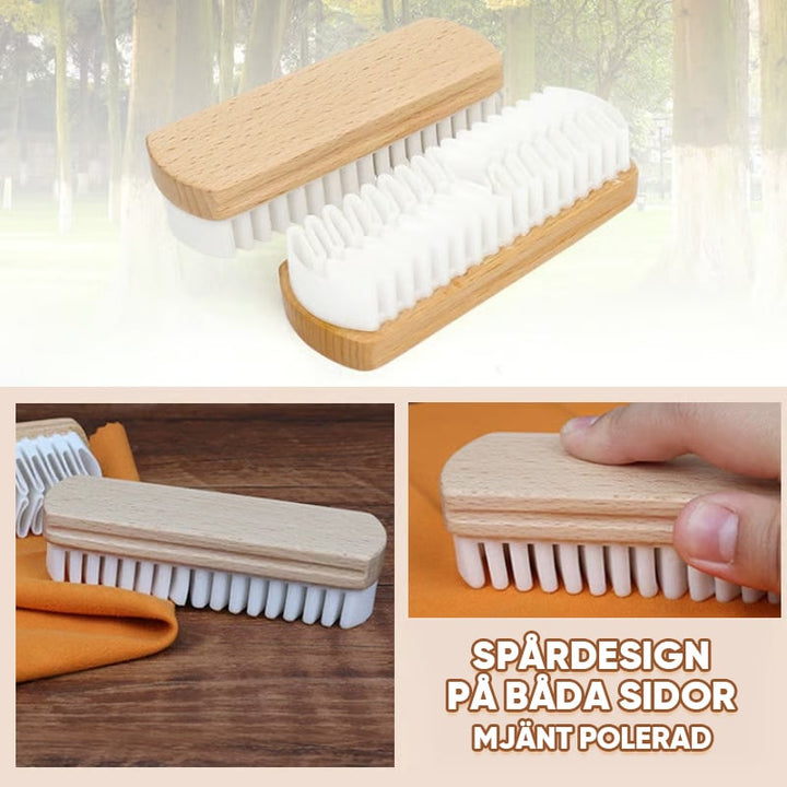 Velora Premium Brush — Bring your suede shoes to shine, completely chemical-free! | Stornfield