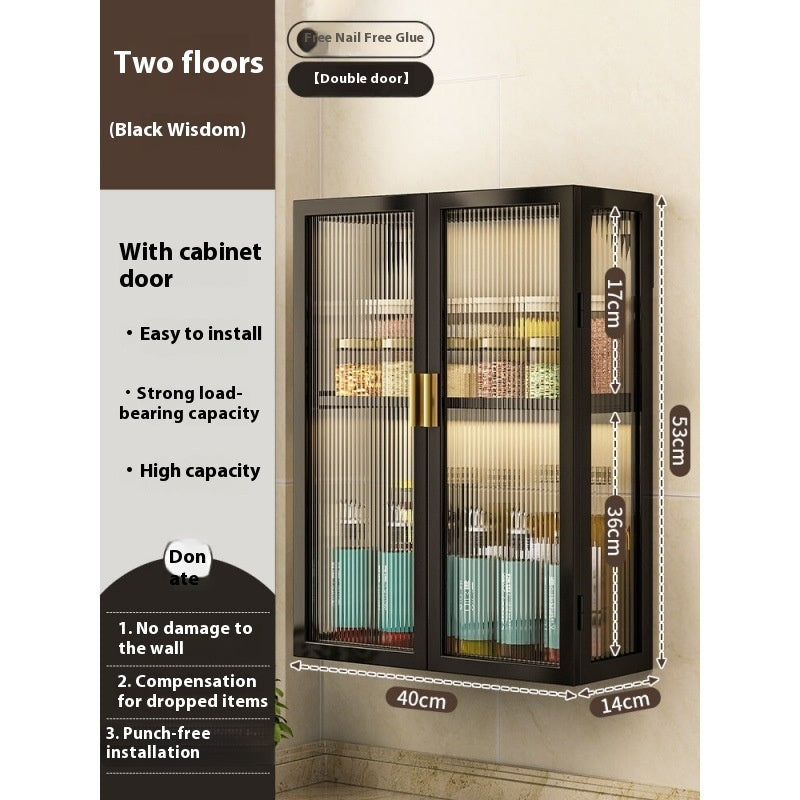 Light Luxury Bathroom Cosmetic Storage Cabinet | Stornfield