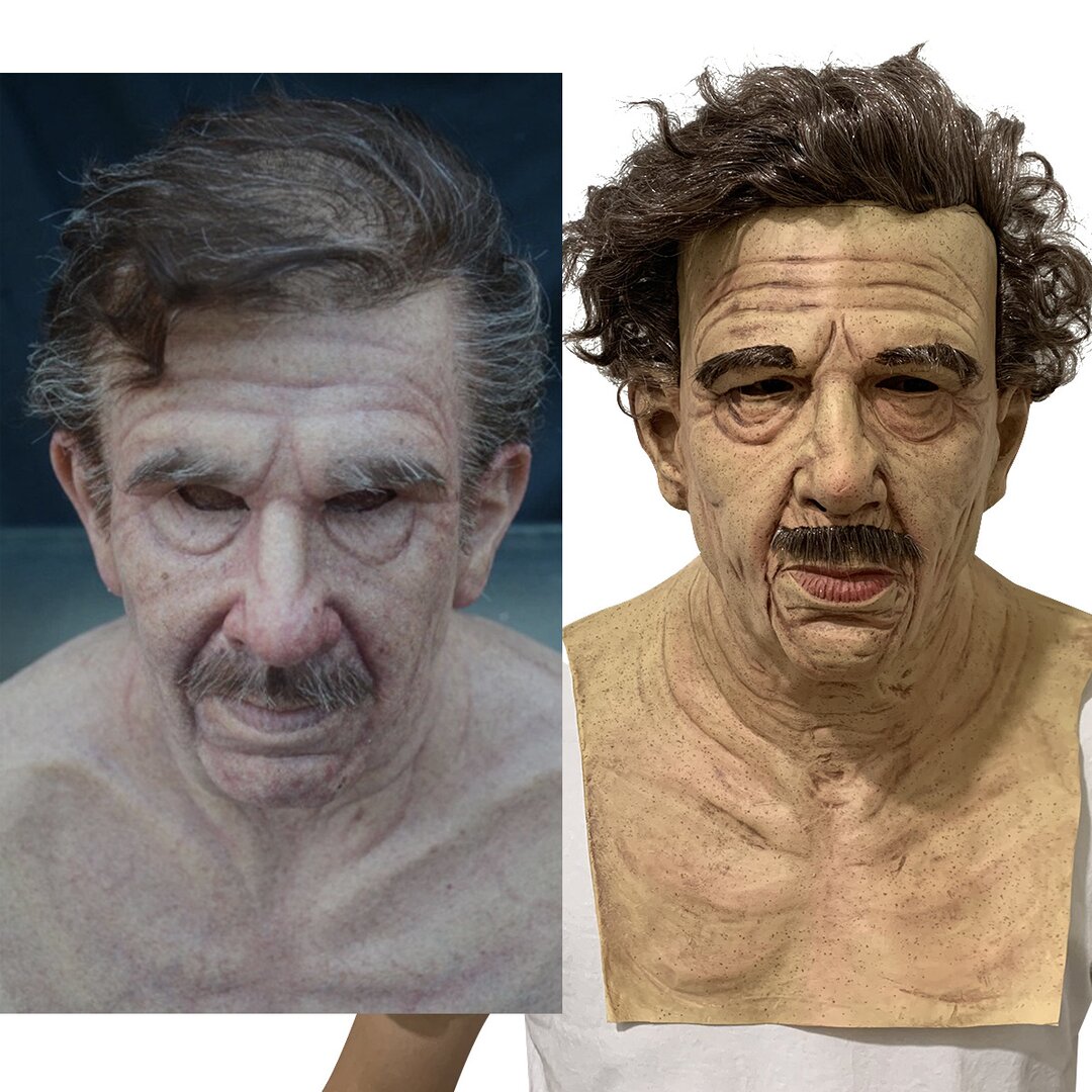 Creepy Old Man Mask – Realistic Latex Halloween Mask for Adults | Stornfield