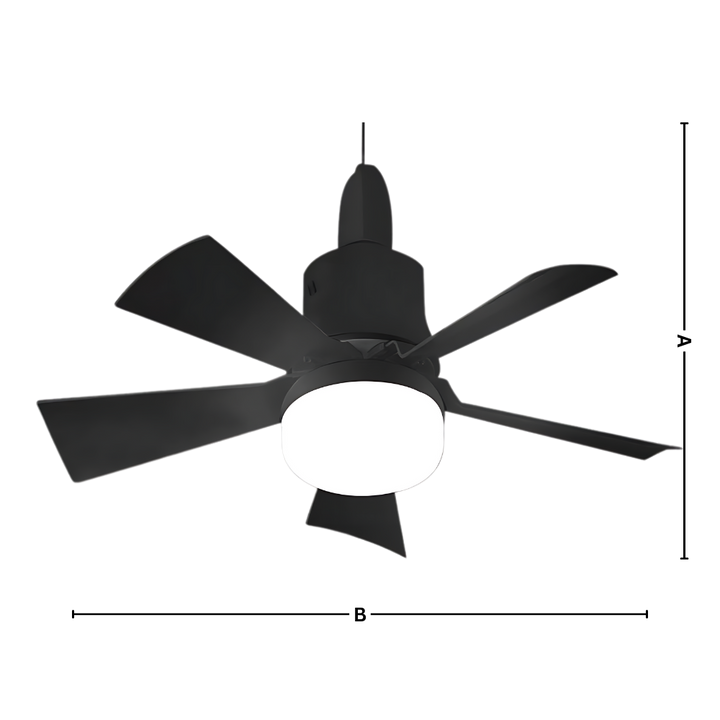 E27 Socket Fan Light | Stornfield