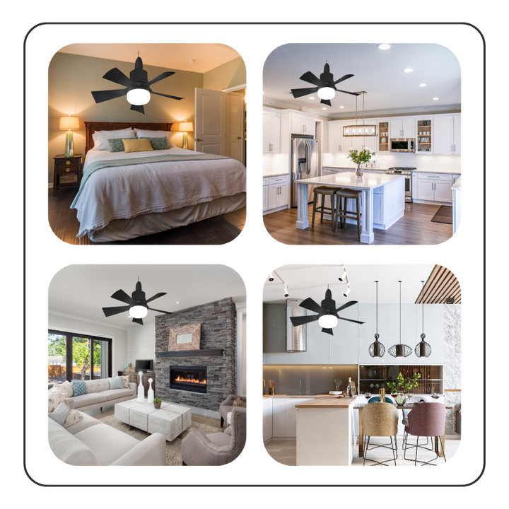 E27 Socket Fan Light | Stornfield
