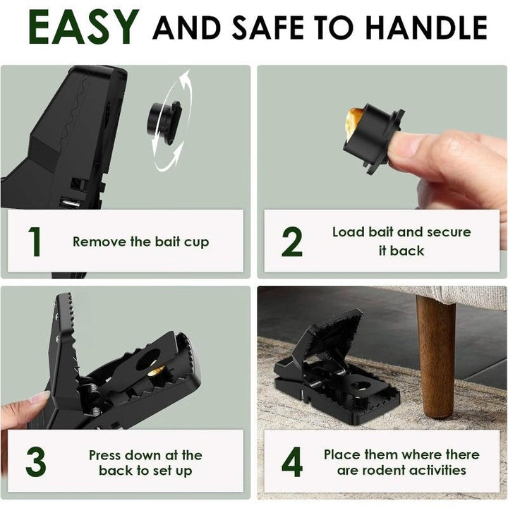 Stornfield | Heavy-Duty Double Bite Rat Trap