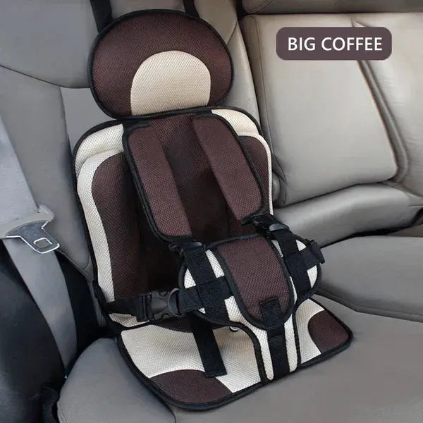 Stornfield | Portable Child Travel Car Seat | Foldable Safety Booster with 5-Point Harness | Ages 0–12 Years