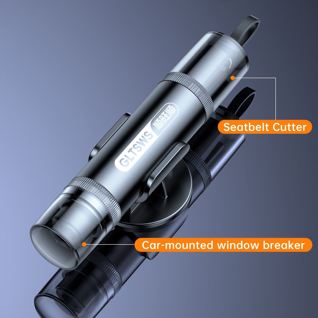 Car Emergency Rescue Hammer with Seatbelt Cutter | Stornfield