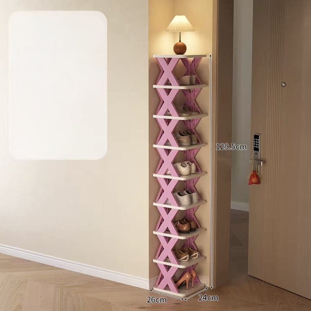 Narrow Shoe Rack Tower | Stornfield