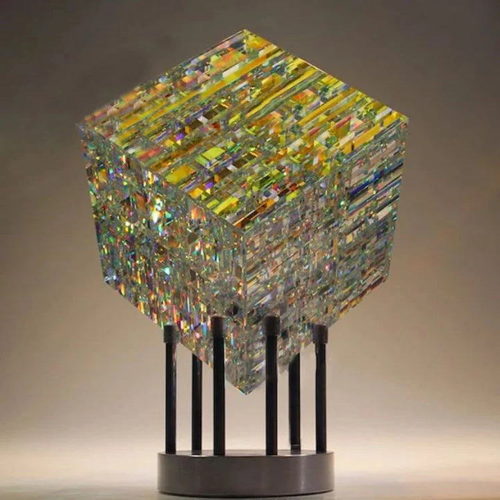 Stornfield | Artwork - ChromaticCube - Rainbow Refraction - Enchanting Modern Decor