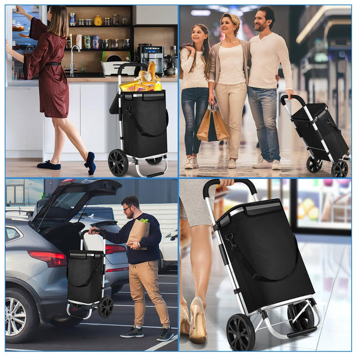 Shopping trolley shopping roller foldable 40L | Stornfield