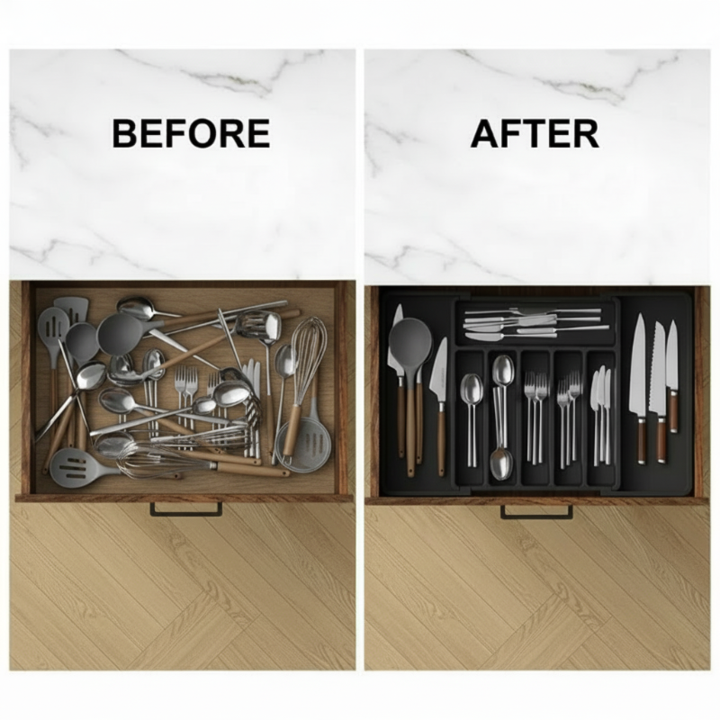 FlexiTidy — Peace and order in every drawer, so that every morning routine starts relaxed | Stornfield