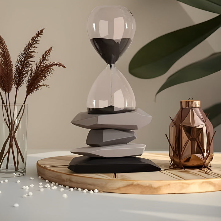 Minimalist Hourglass – Timeless & Decorative | Perfect for Living Room and Office | Stornfield