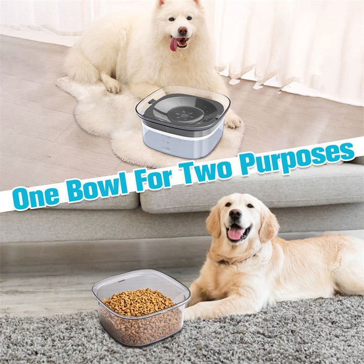 70oz leak-proof dog water bottle with visible water level | Stornfield