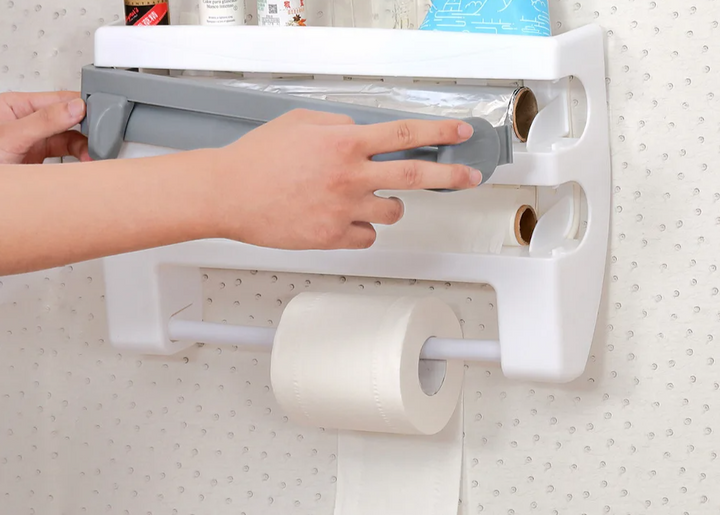 MultiFix 4-in-1 Kitchen Roll Holder Stornfield