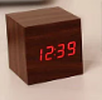 Stornfield | Modern Digital Wood Clock