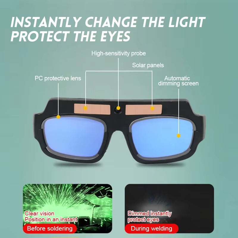 Auto-Darkening Welding Safety Glasses | Stornfield
