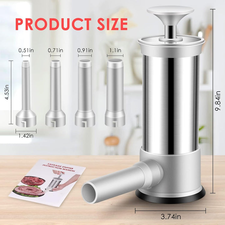 Stornfield | Sausage Stuffer with 4 Filling Tubes of Different Sizes