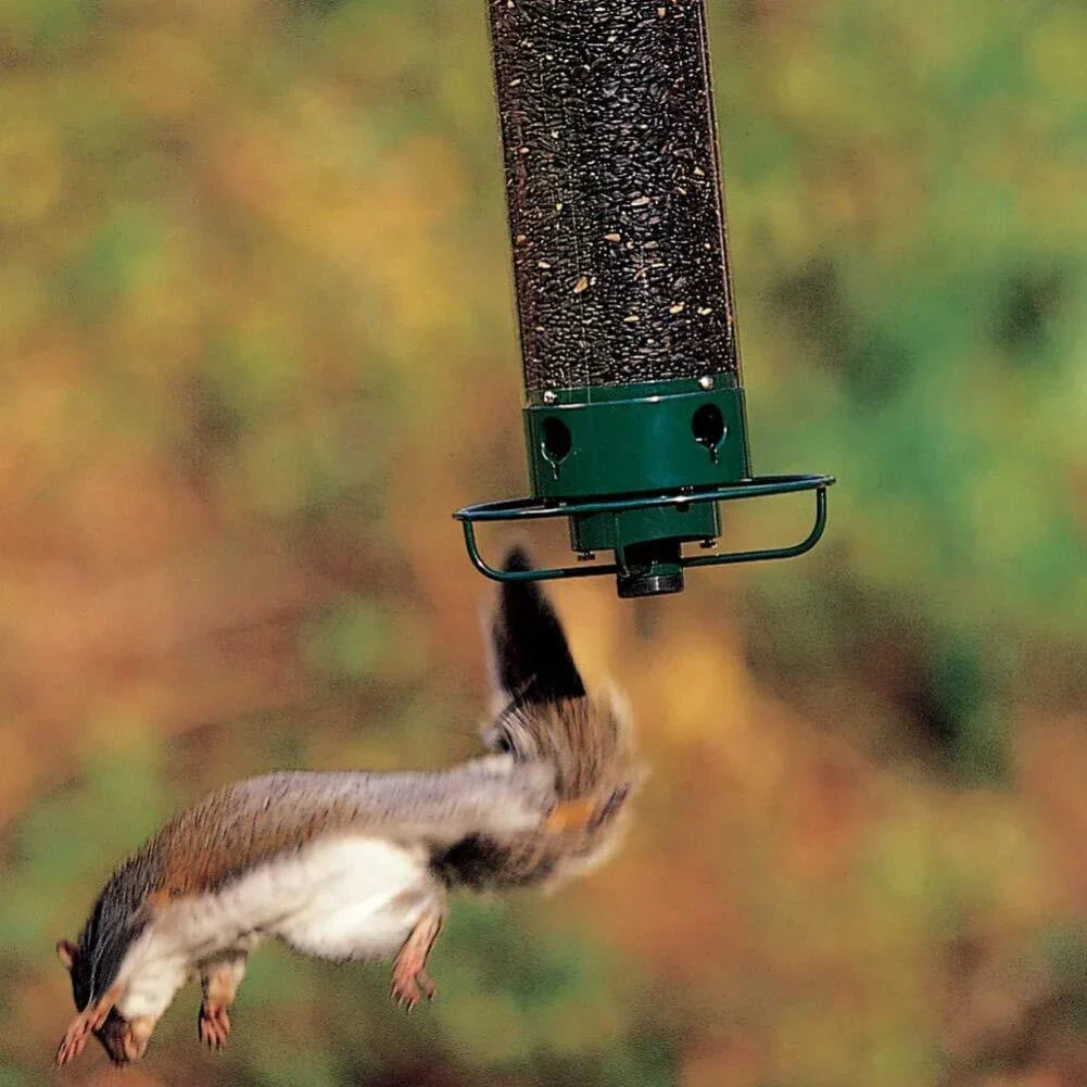 Stornfield | Squirrel-Proof Bird Feeder | Spinning Tube Feeder with 4 Ports & 5 lb Seed Capacity