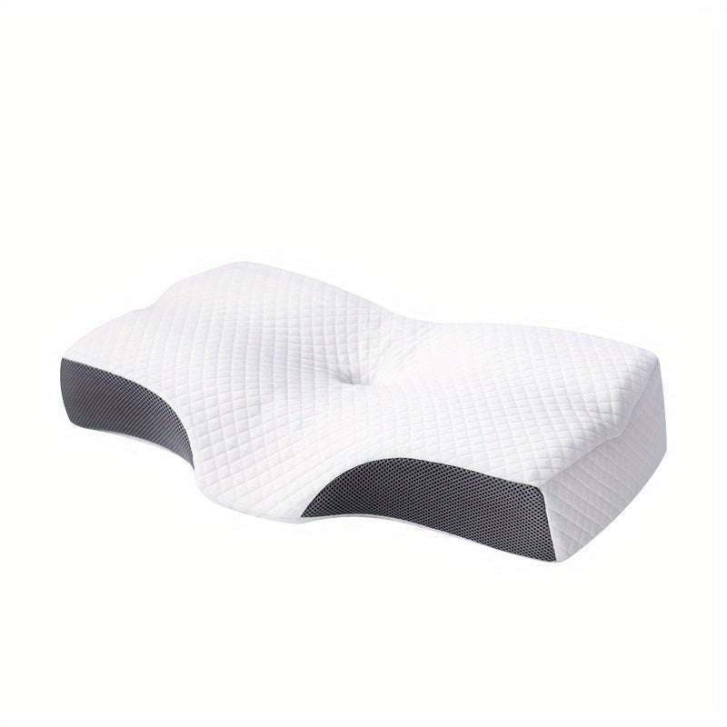 1pc Cooling Memory Foam Shoulder Support Pillow for Side, Back, and Stomach Sleepers - Orthopedic Neck Pain Relief Pillow with Adjustable Cervical Support | Stornfield