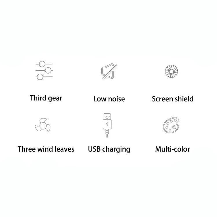 Portable USB Rechargeable Mini Handheld Fan | Stornfield