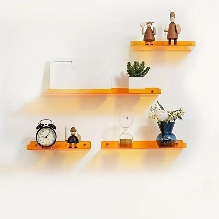 Stornfield | ShelfEase – Industrial Floating Wall Shelf with Elegant Functionality