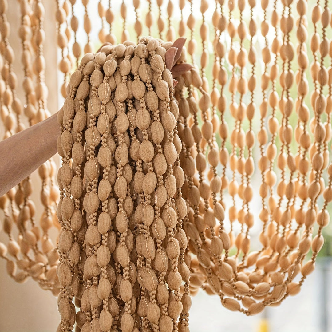 BohoDream Bed Canopy with Pearls for Bedroom or Play Area | Stornfield