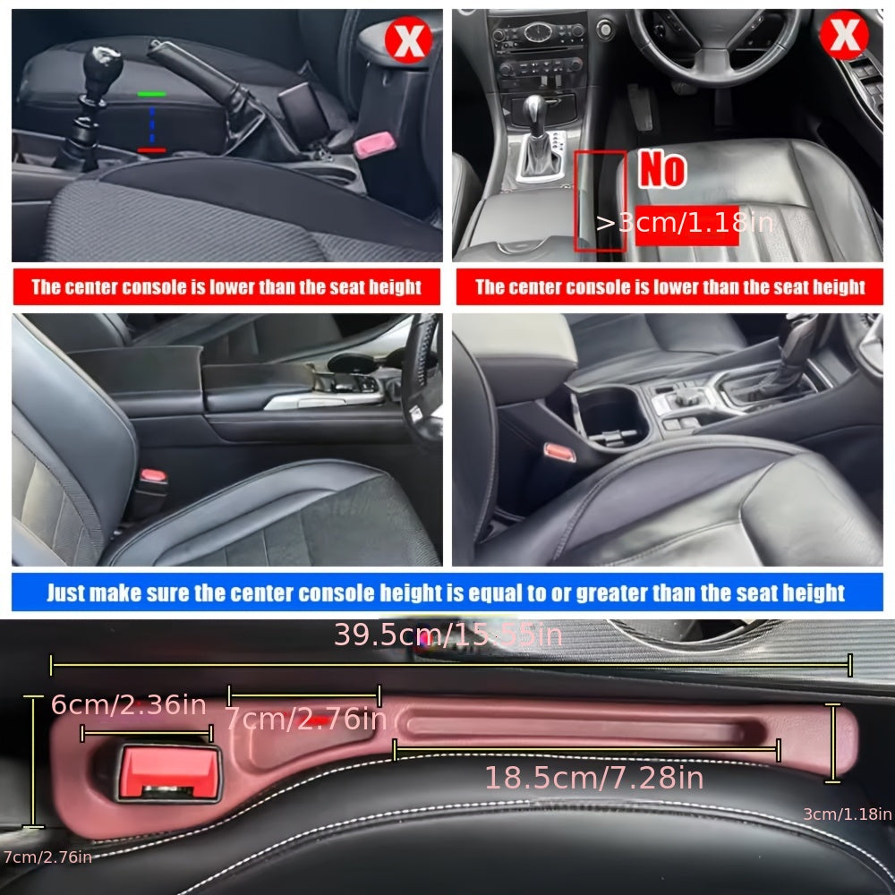 Seat Gap Organizer Car 2 Piece Set | Stornfield