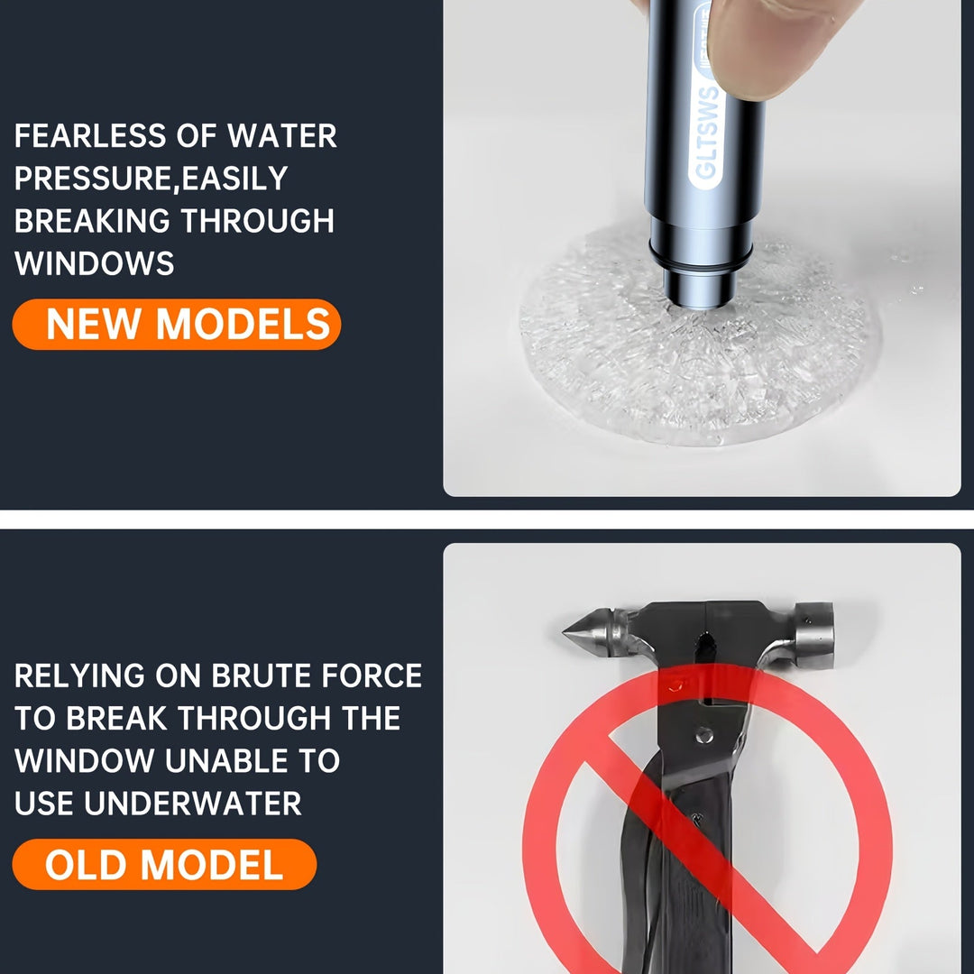 Car Emergency Rescue Hammer with Seatbelt Cutter | Stornfield