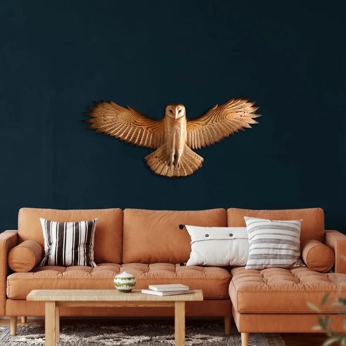 Stornfield | Wall Decoration – Owl “Majestic”