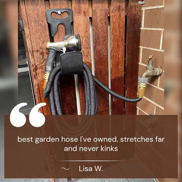 AquaGlide Expandable Garden Hose — Finally watering effortlessly without knots and stress | Stornfield