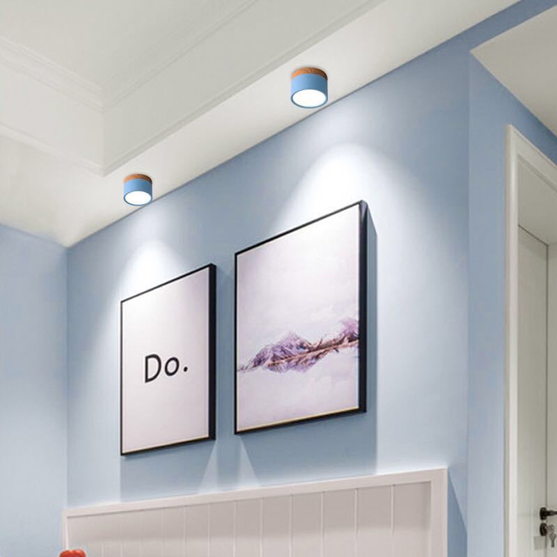 Morandi Style Modern LED Ceiling Lamp - LumiModo | Stornfield
