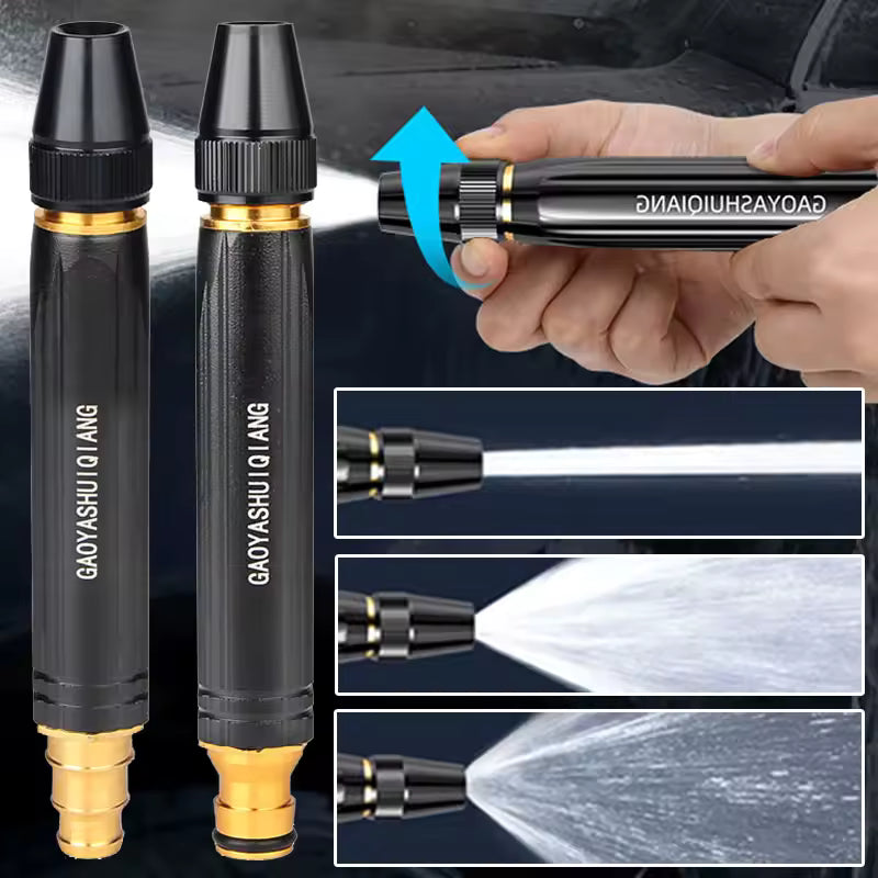 Garden Hose Power Nozzle — End dirt and shine in seconds like a pro! | Stornfield