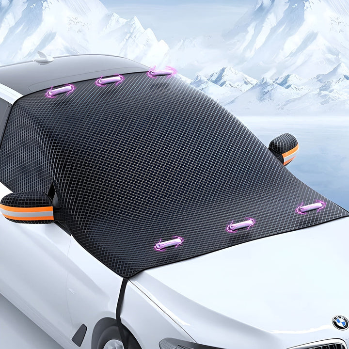 Magnetic Car Snow Cover – Quick Protection from Ice and Snow | SuitaStornfielde for Winter Days | Stornfield