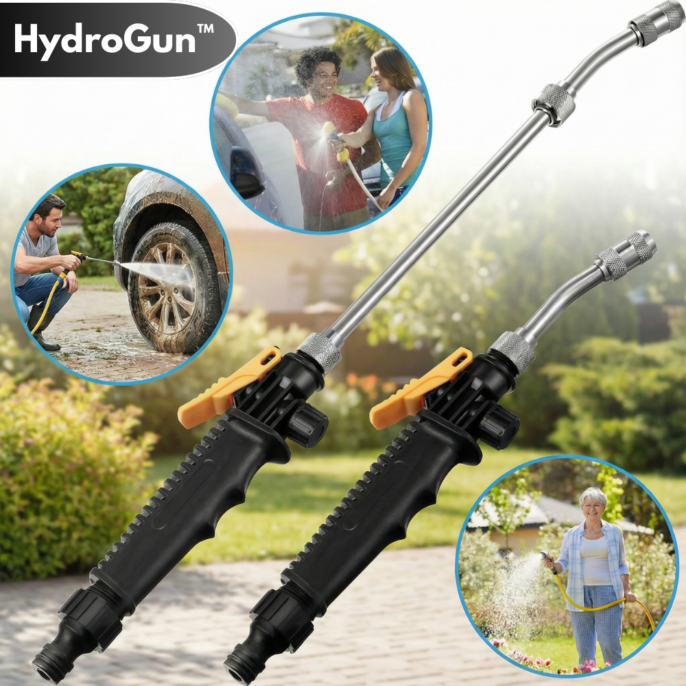 AquaForce 2-in-1 High Pressure Water Gun — Say goodbye to dirt stress and enjoy effortless shine moments! | Stornfield