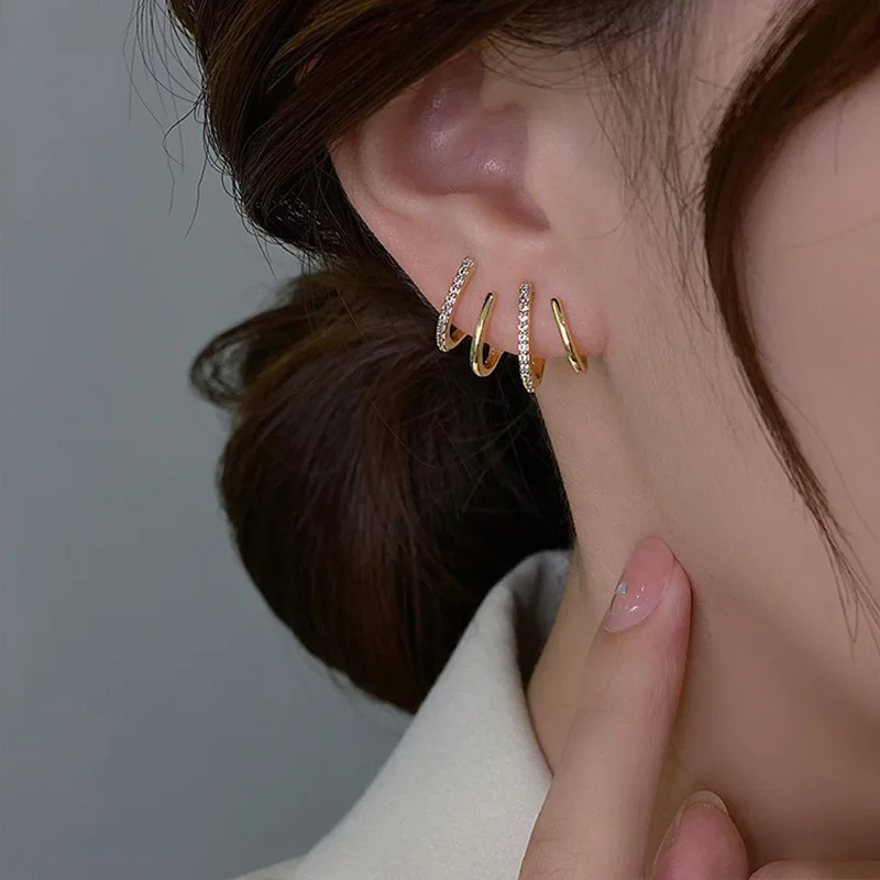 Stornfield | Women’s Twist Earrings | Lightweight Statement Jewelry | Hypoallergenic Finish