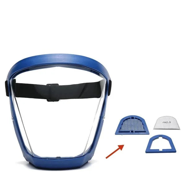 Face shield mask transparent – occupational safety | Stornfield
