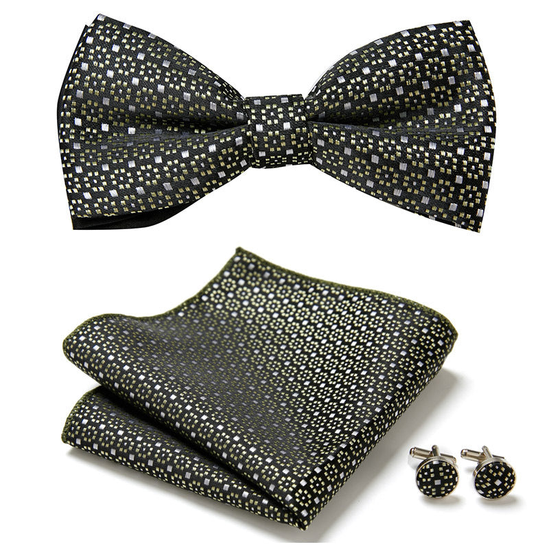 Three-piece set with stylish bow ties Stornfield