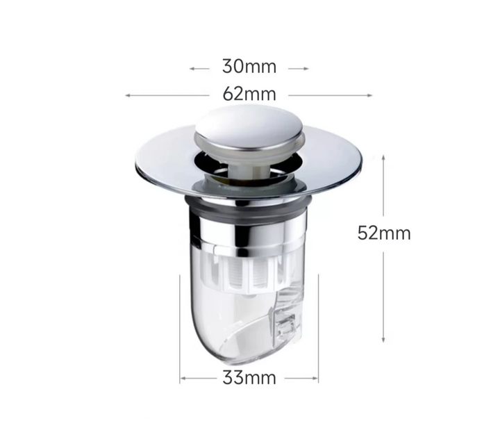 CleanSeal Universal Pop-Up Sink Plug Stornfield