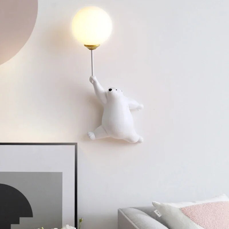 Modern LED wall light for children's room – Design wall lamp | Stornfield