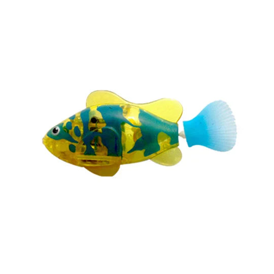 Electronic swimming fish with LED light Stornfield