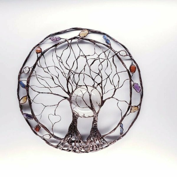 Circle Of Life-Metal Tree Wall Art | Stornfield