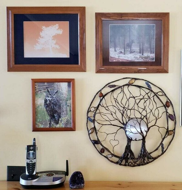 Circle Of Life-Metal Tree Wall Art | Stornfield