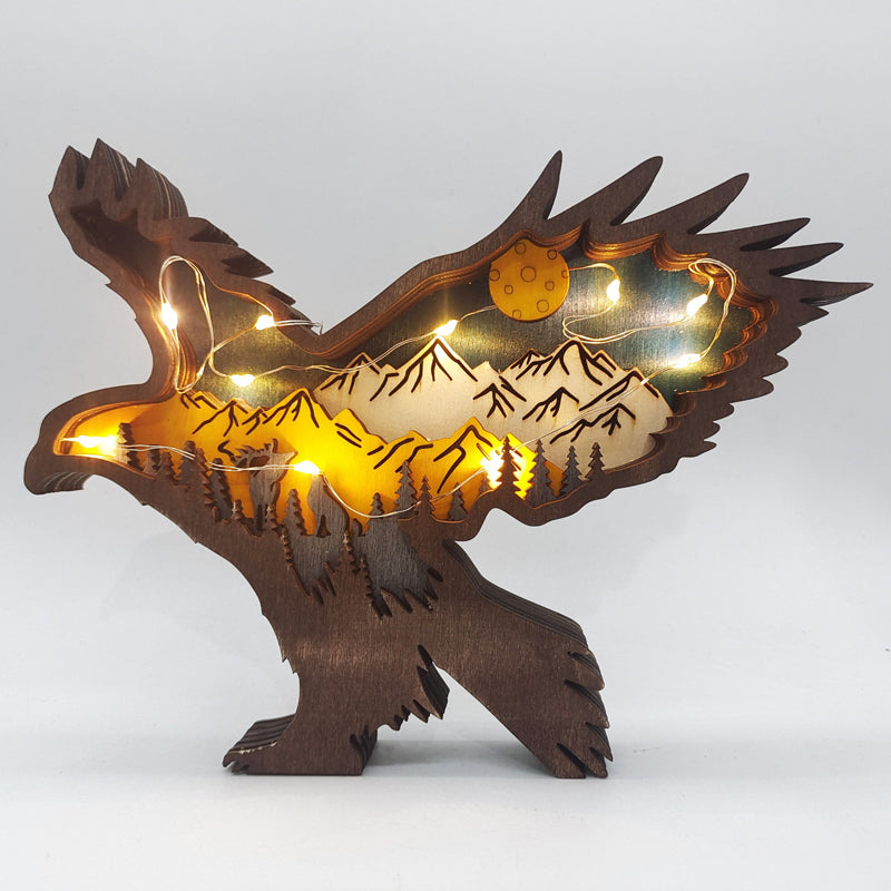Stornfield | 3D Creative Wood Animal Sculpture Craft Gift