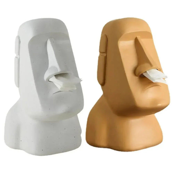 Stornfield | Easter Island Statues Tissue Box