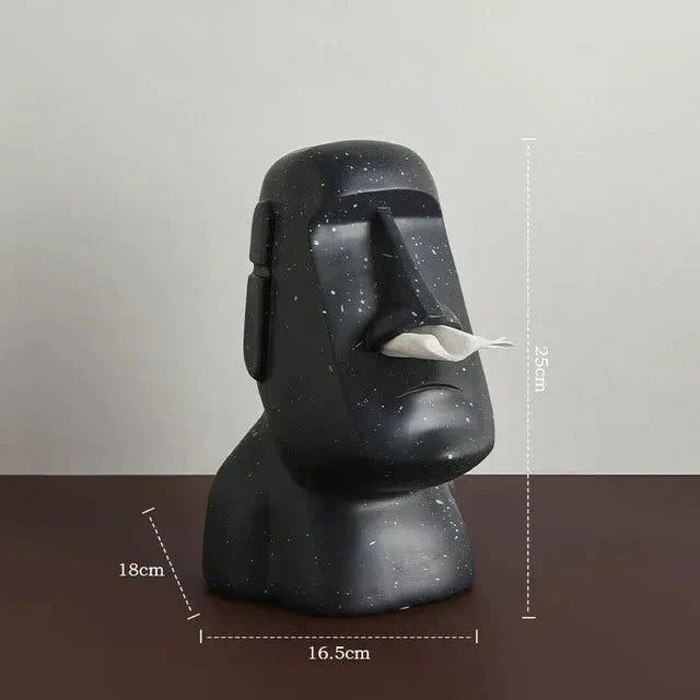 Stornfield | Easter Island Statues Tissue Box