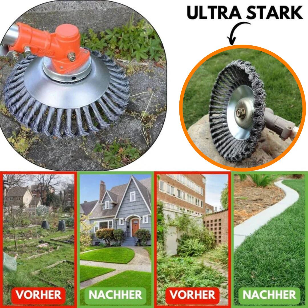 SteelForce Brush Trimmer Head for Effortless Weeding | Stornfield