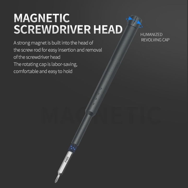 PowerGlide 40-in-1 Mini Electric Screwdriver — Perfect control for flawless, stress-free repairs | Stornfield