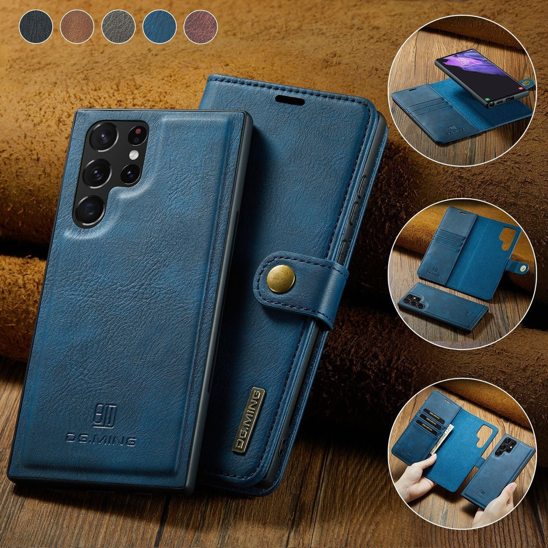 Stornfield | 2-in-1 Detachable Leather Wallet Case for Samsung Galaxy