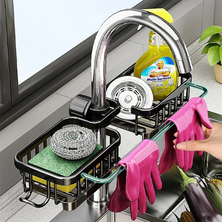 Elegant Stainless Steel Sink | The Stylish Way to Stay Organized | Stornfield