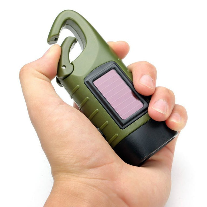 BrightTrail Solar-Crank-LED-Flashlight | Stornfield