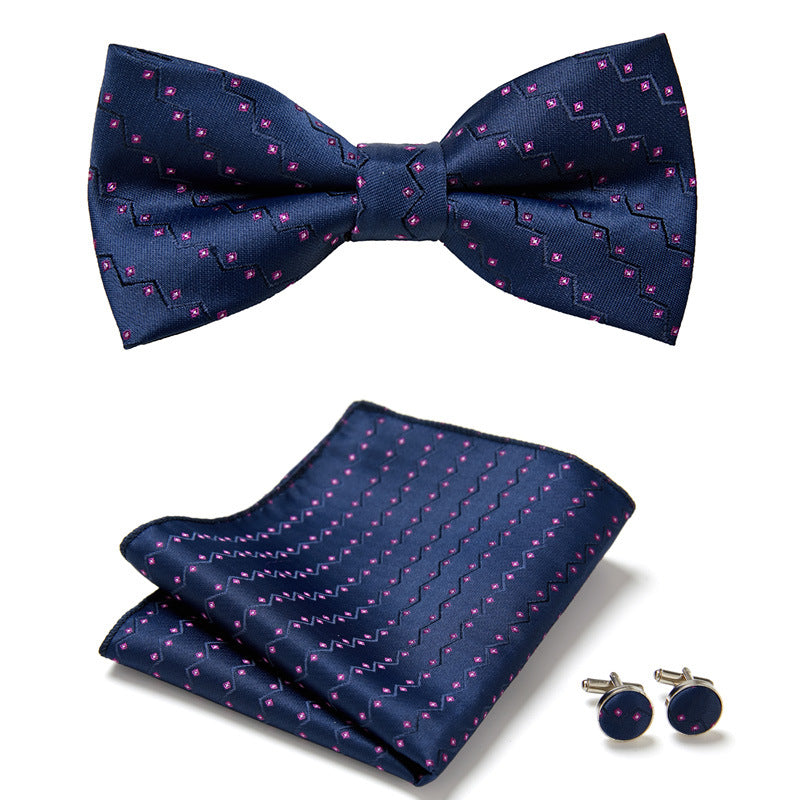 Three-piece set with stylish bow ties Stornfield